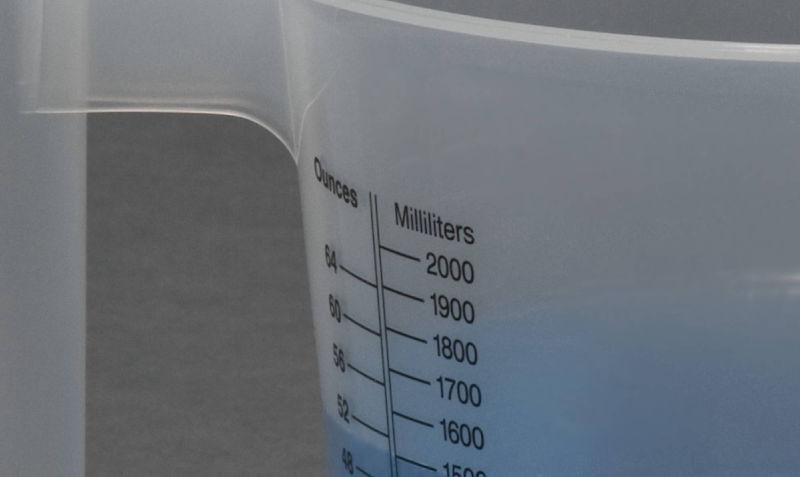 Custom calibration scales are available