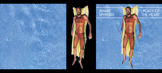 Jimmie Spheeris "Ports of the Heart" album art restoration